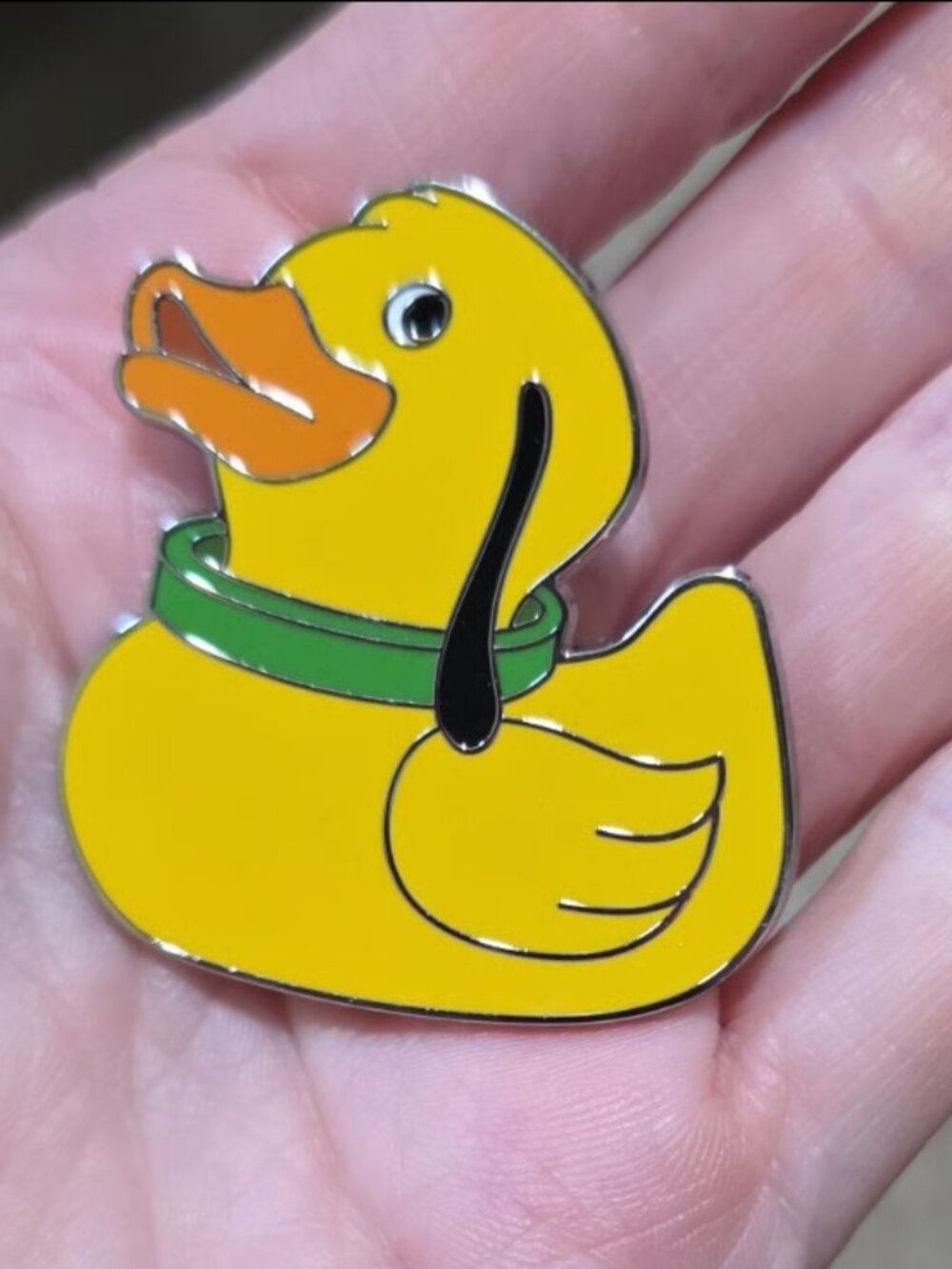 Disney Parks Pluto Duck Diamond Pin